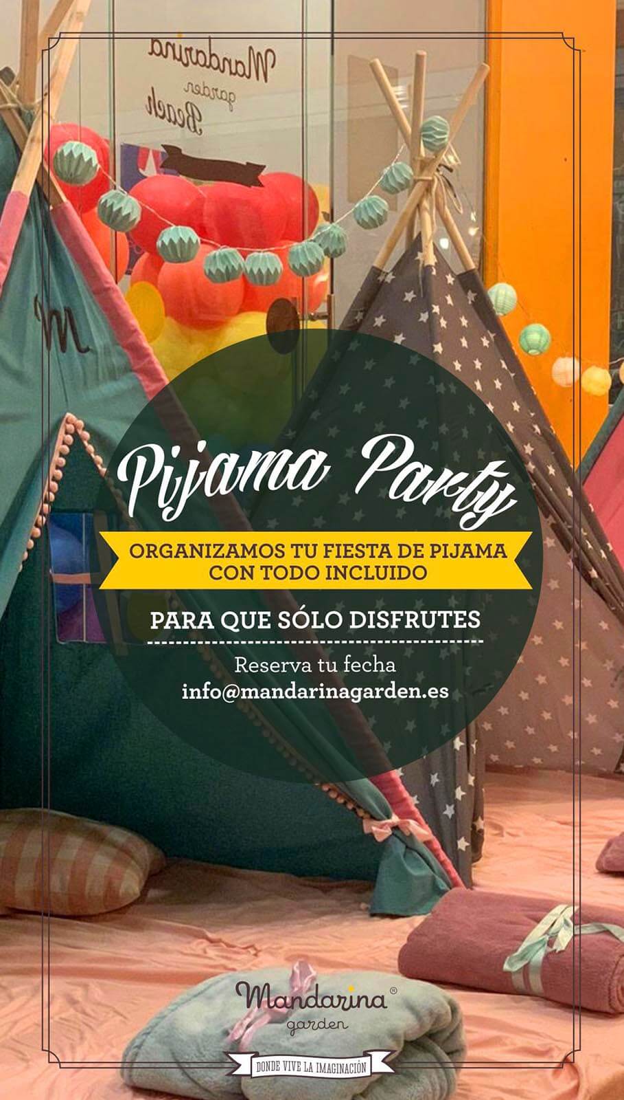 Celebra con una Pijama Party y una fiesta de cumpleaños
