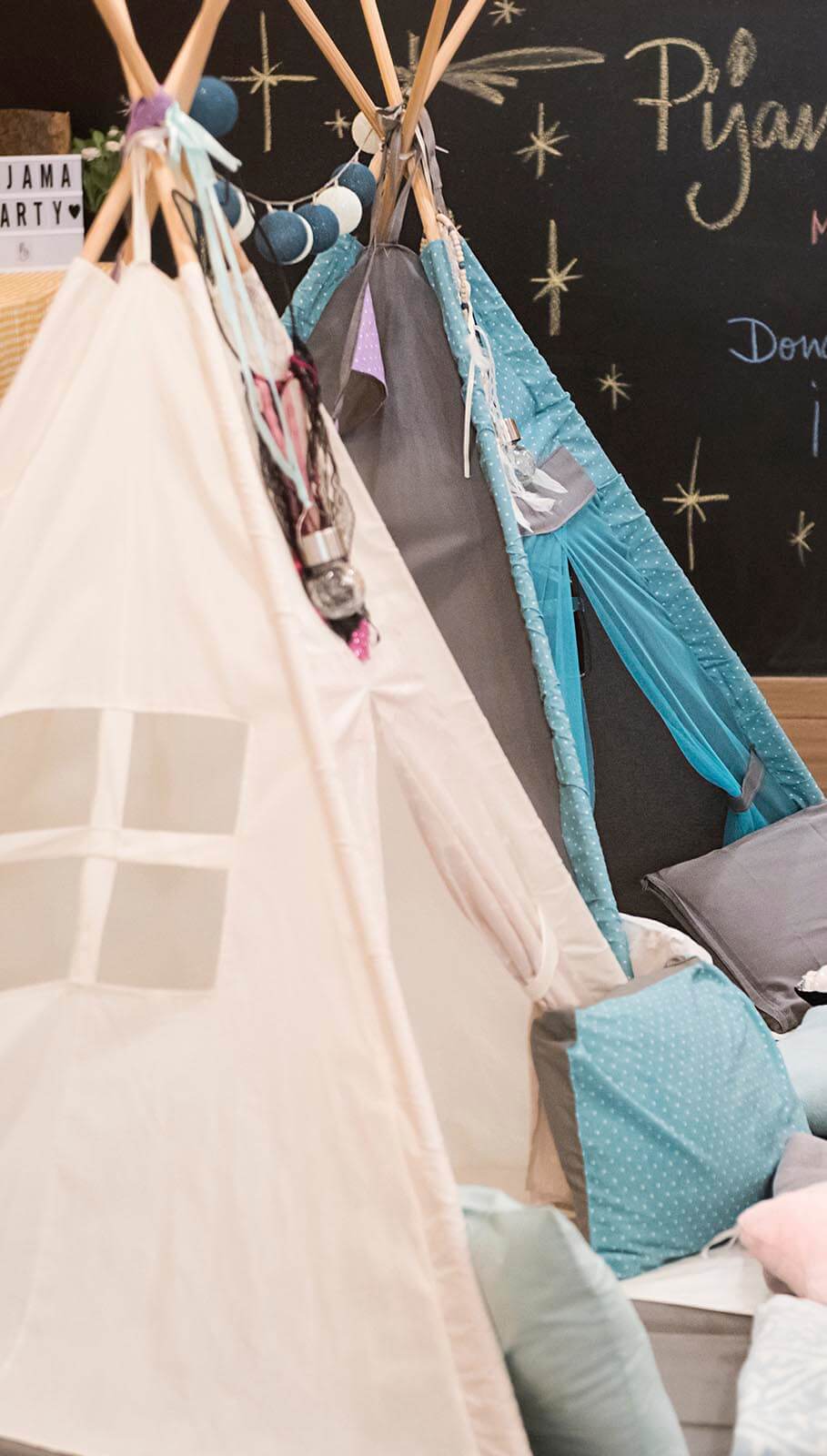 Tambi&eacute;n puedes contar con un espacio en exclusiva en nuestro centro para una gran fiesta de Pijama Party personalizada