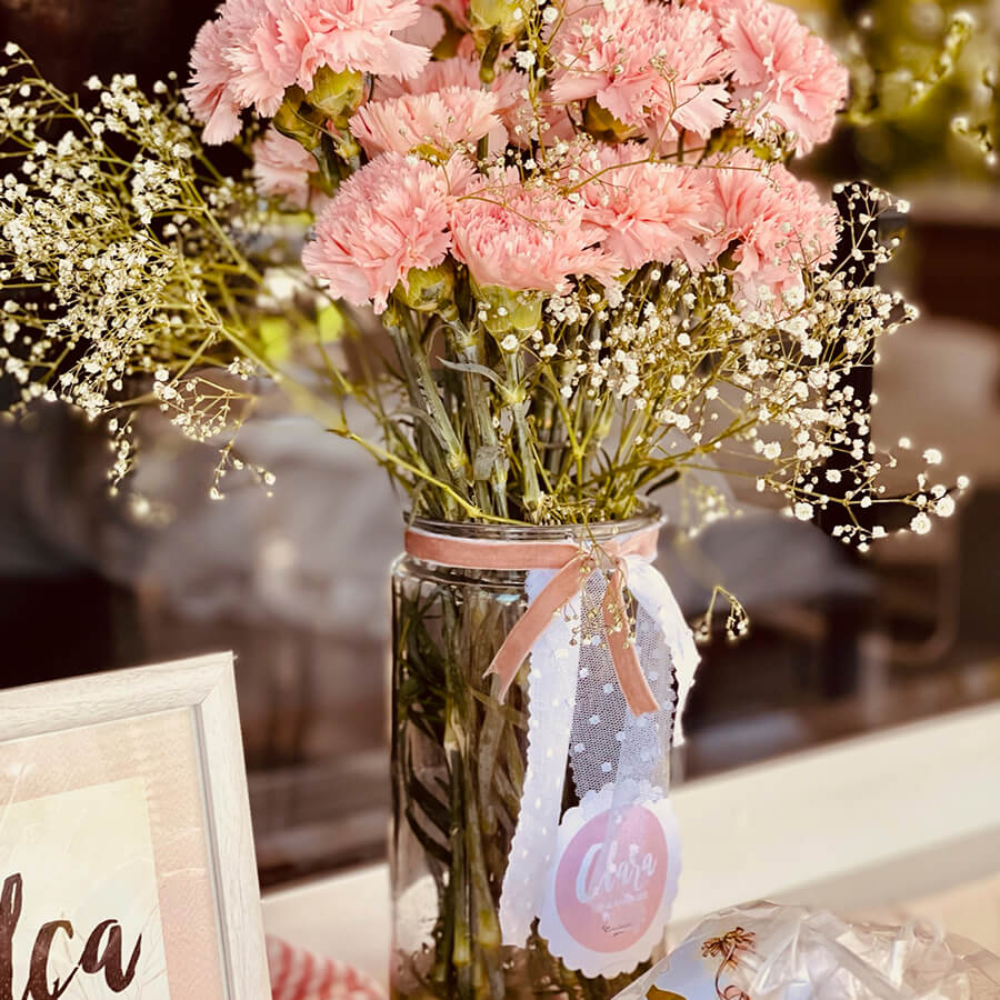 Decoraci&oacute;n comuni&oacute;n de tem&aacute;tica Bailarina