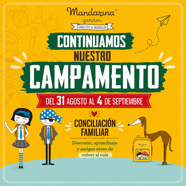 Campamento para los días sin cole en Septiembre