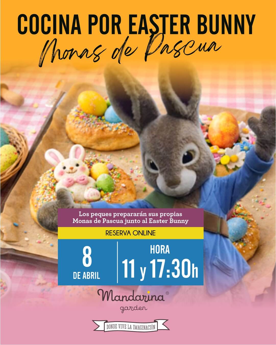 COCINA POR EASTER BUNNY - Monas de Pascua