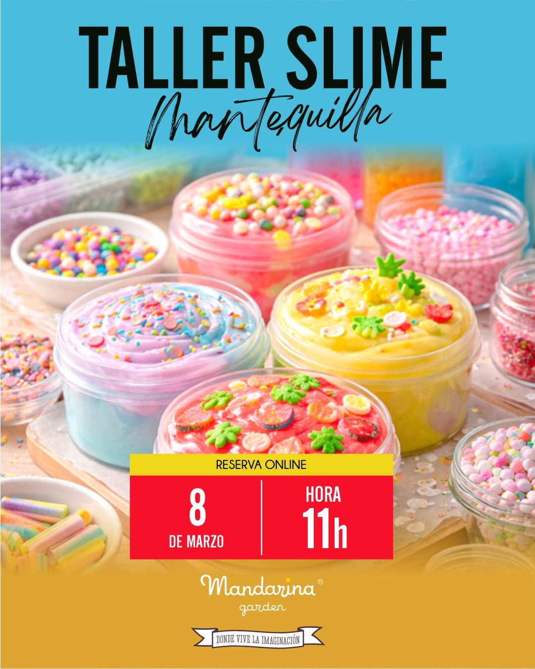 TALLER SLIME Mantequilla