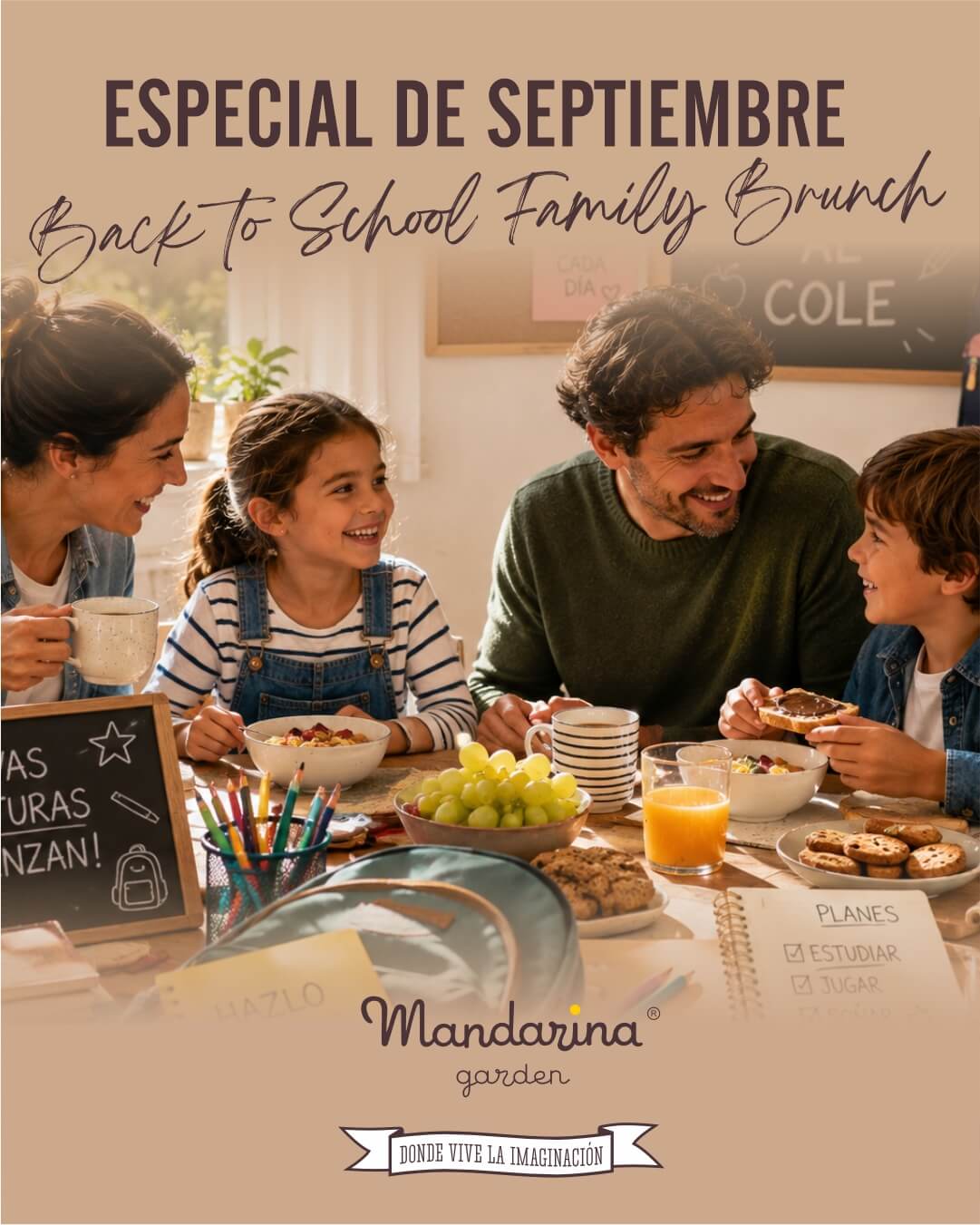 ESPECIAL DE SEPTIEMBRE - Back to School Family Brunch
